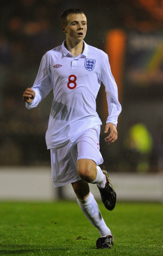 Robbie Cotton in action against Wales.